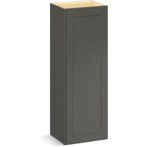 RELIABILT Parkstone II Wall Cabinet, Slate Stained, 15" W, 1 Door, Fully Assembled - 641452 | Lowe's Pro Supply